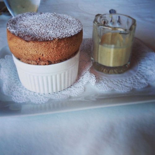 Hooray for chocolate soufflé! (at Terry&#8217;s Place) 