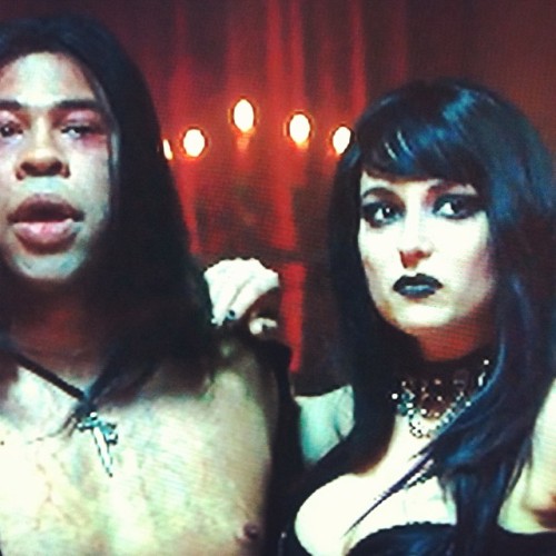 Lookie! Lookie! It’s my friend @mintmilana all gothy vampired out on #KeyAndPeele. Just how I remember her.