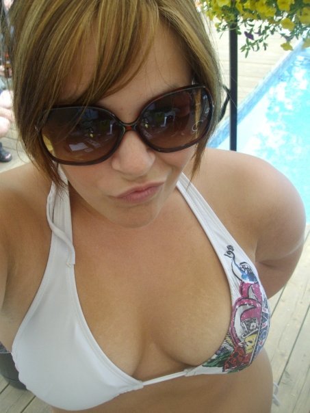 duckface at the swimming pool. do people look at you funny when you take pictures of yourself like this in public?