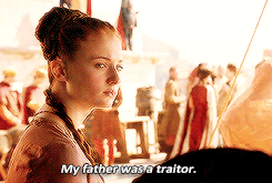 Image result for sansa gif my father was a traitor