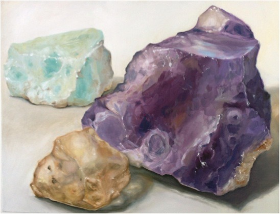 Gem Stones IIOil on Canvas14&#8221; x 18&#8221;Click through for my website and other work!  