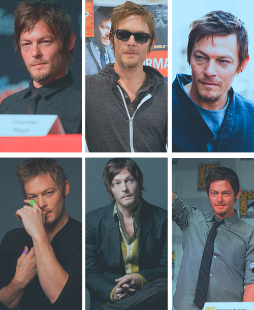 ♛ Graphic Request | 6 Photos of Norman Reedus I haven&#8217;t taken acting lessons, but I&#8217;m grateful for life experience. 