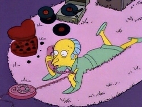 Grunge the simpsons 90's disposable valentines day mr burns wildatheart97 •