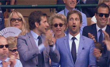 Gerard Butler On Bradley Cooper's Matching Wimbledon Suit: 'It Was