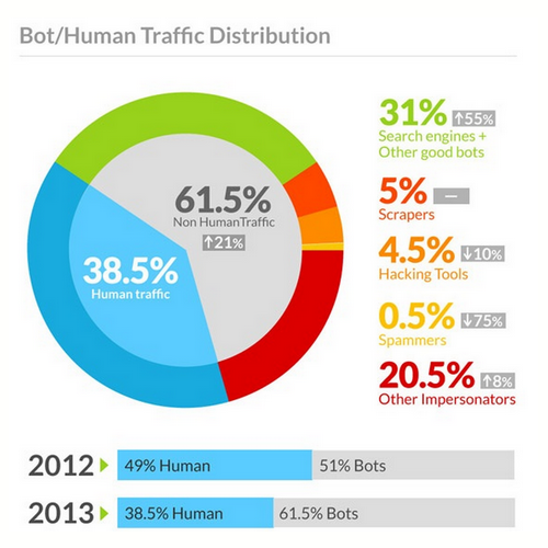 More Bot Traffic Than Human 1