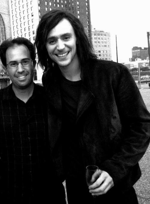 tomhiddlestonbrasil: Tom with Matt Traylor in Detroit, while filming Only Lovers Left Alive. 