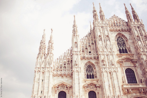 lafleurdesmurailles: Strolling Around Milan by Paris in Four Months on Flickr. 
