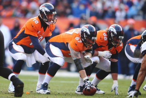 Broncos starting center Dan Koppen was carted off the field on Sunday and the prognosis doesn't look good. (USATSI)