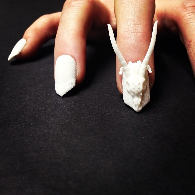 Trend Review 2014, 2015: Q&A With The Laser Girls - Digital Artist Creators Of 3D Nail Art Designs By Shapeways