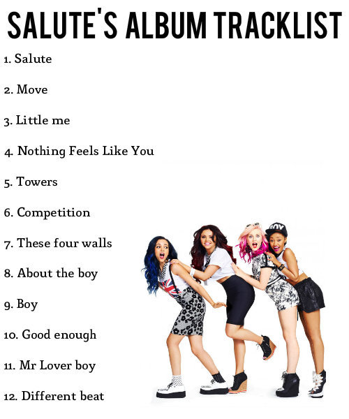 Little Mix Salute Album Tracklist We Heart It Little Mix Salute And Jesy Nelson