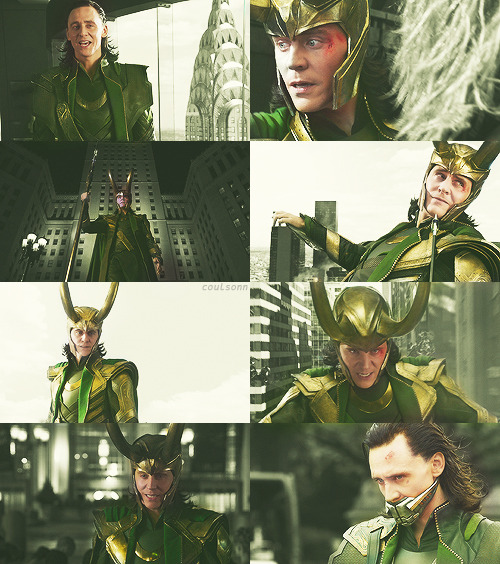  the avengers (&amp; co.) and their colors; loki 