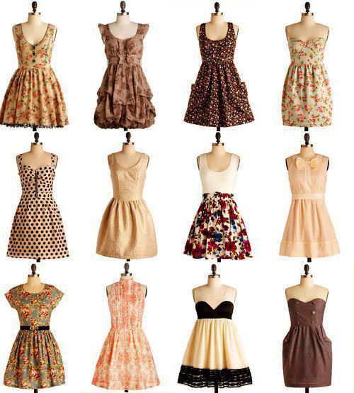 vintage clothes on Tumblr