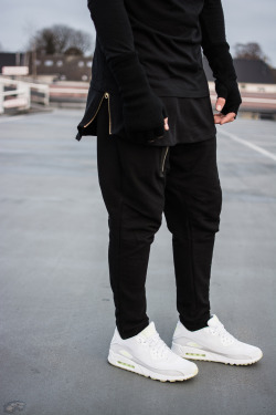 black air max 90 outfit