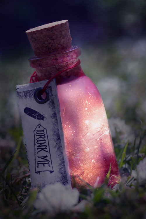 pretty drink drugs drug pink Alice In Wonderland alice Magic colorful fantasy pastel badass tag different Take grass magical pastel goth potions pastel grunge potion drink me 