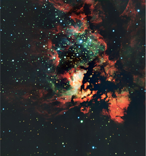 НАСА: NGC 3576 Фото: ESO 