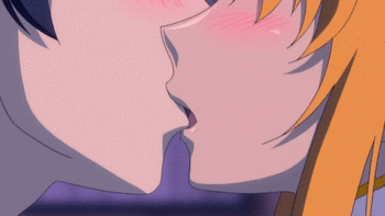 Beijo anime - GIFs - Imgur
