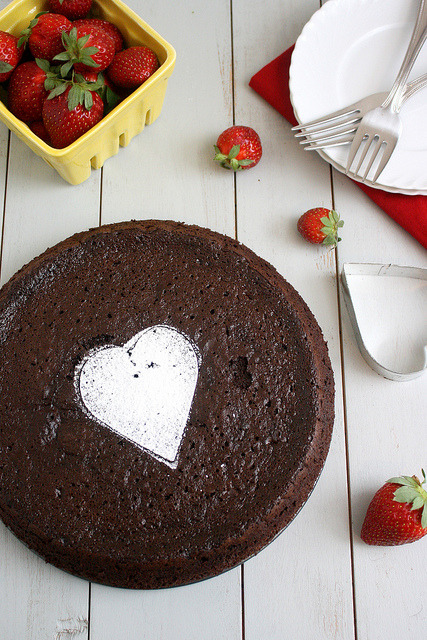 unbelievablysweet :Dark Chocolate Soufflé Cake by Tracey’s Culinary Adventures on Flickr.