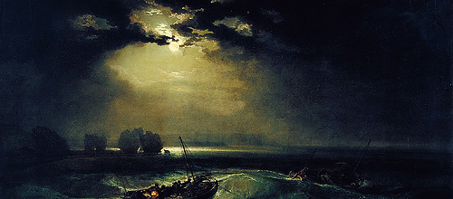 J.M.W.Turner "Fishermen at Sea"