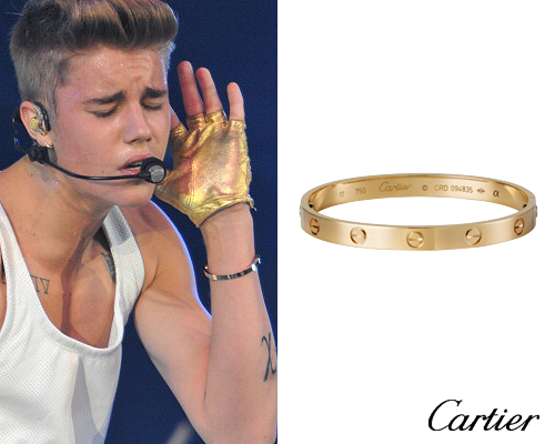 Cartier Bracelet Justin Bieber