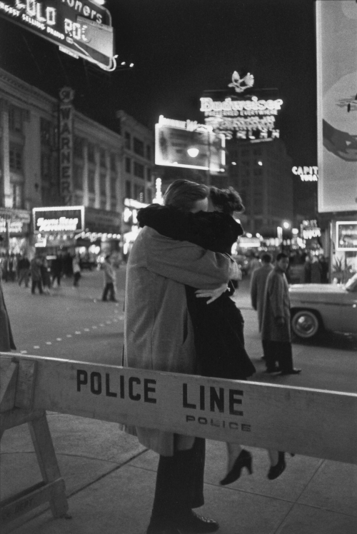  New Year’s Eve, Times Square, New York City, 1959. Photographed by Henri Cartier-Bresson. 