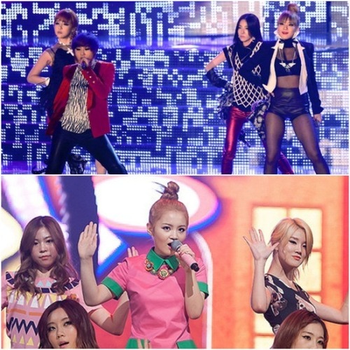 [NEWS] 2NE1 and Lee Hi to perform each others’ songs at ‘MBC Gayo Daejaejun’ Fans of Lee Hi and 2NE1 will have something to look forward to at the end-of-year festivities, as the two artists will be exchanging songs for their respective performances at the upcoming 2012 ‘MBC Gayo Daejaejun’! According to an entertainment staff member, the upcoming show on the 31st will feature a cross-over collaboration stage between the two YG Entertainment artists. 2NE1 will perform Lee Hi’s debut track, “1,2,3,4″, while the ‘K-Pop Star‘ rookie will be singing 2NE1′s ballad/hip-hop song, “I Love You”. In addition to the two artists, this year’s MBC music festival will also feature other artists from YG Entertainment, including Big Bang and Epik High, raising expectations for this year’s ‘Gayo Daejaejun’. Source: Osen via Allkpop