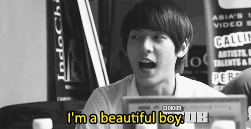 best-absolute-pimps:  MinHyuk: I’m a beautiful boy