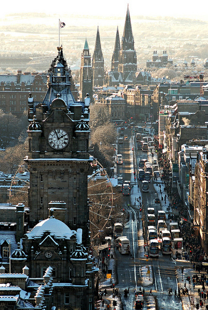 Winter’s Day, Edinburgh, Scotland