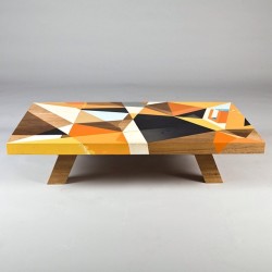 Good morning. Time for a coffee table? 1 of 4 custom hand crafted pieces with 