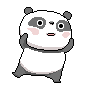 gif gifs dancing Panda dance animation pixel Pandas i love ...