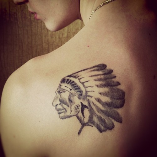 Justin bieber indian tattoo