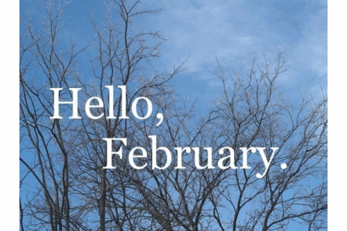 Hello February Gif - 7130 » WordsJustforYou.com - Original Creative ...