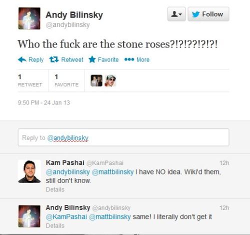 Who the fuck are the Stone Roses?