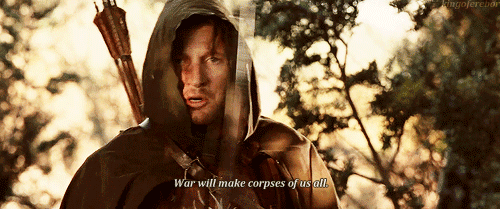  Favourite one-liners from the Lord of the Rings-trilogy 7/? 