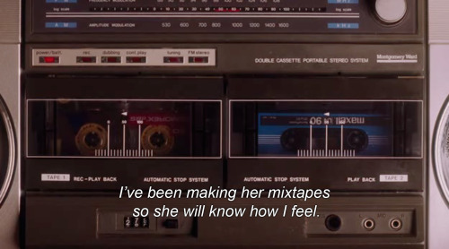 youthfairy: if someone made me a mixtape i would cry 