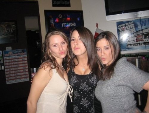 three duckfaces for the price of one! man, i hope that&#8217;s at a bar or something and not at someone&#8217;s house.