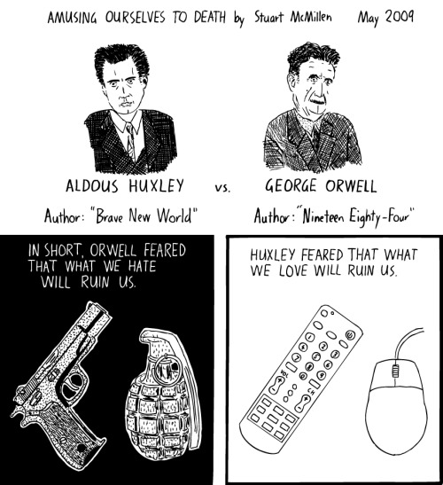 Huxley vs. Orwell: The Webcomic