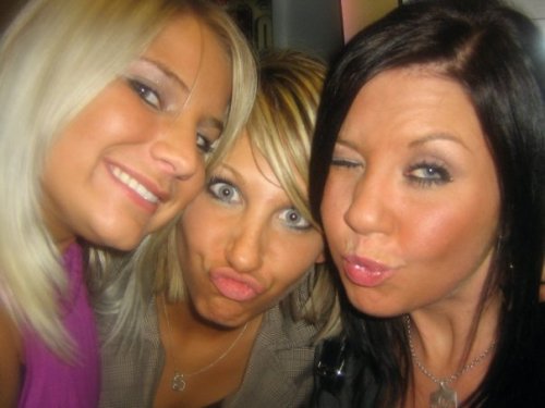 jesus christ. even the one without duckface is fucking horrifying.