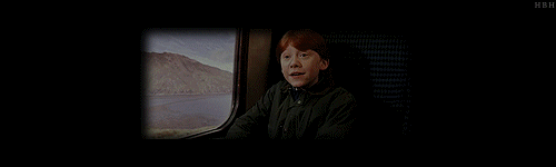 Ron: I&#8217;m Ron, by the way. Ron Weasley. Harry: I&#8217;m Harry, Harry Potter.