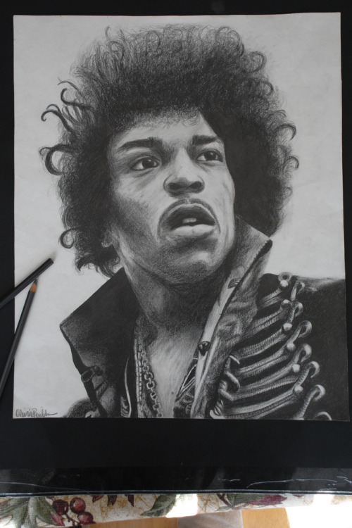 (Jimi Hendrix by Olivia Perillo)
