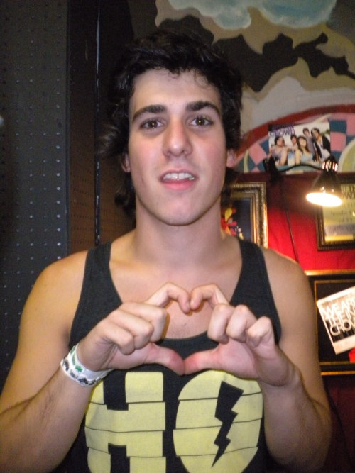 Cameron(CameronHurley) from We Are The In Crowd(@wearetheincrowd) loving out loud