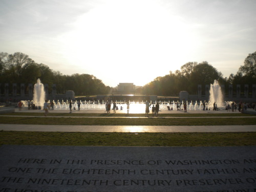 was watching the new CTFxC vlog and they were in DC for the rally to restore sanity/fear. i&#8217;m almost done watching the video and they&#8217;re walking in between the Lincoln and Washington monuments. thought i&#8217;d share a picture that i took when i was there a few months back. Flickr.