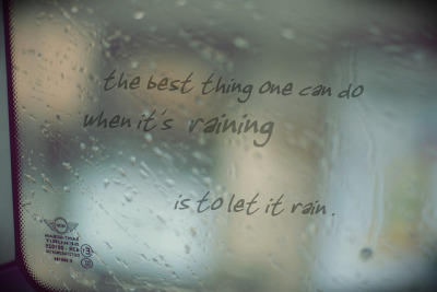 Cute Rainy Love Quotes
