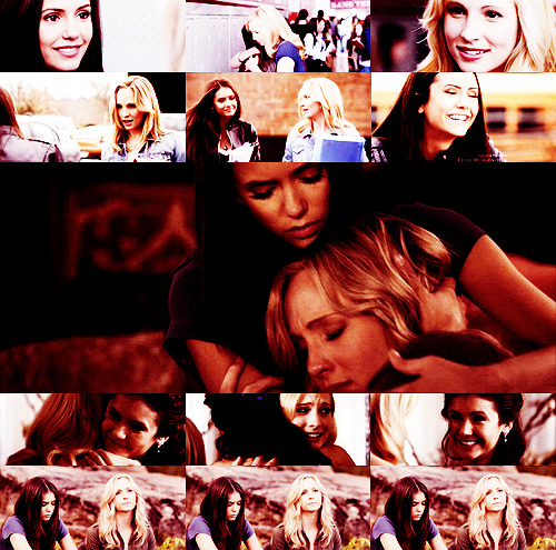  top tvd relationships (romantic or otherwise) | elena and caroline 
