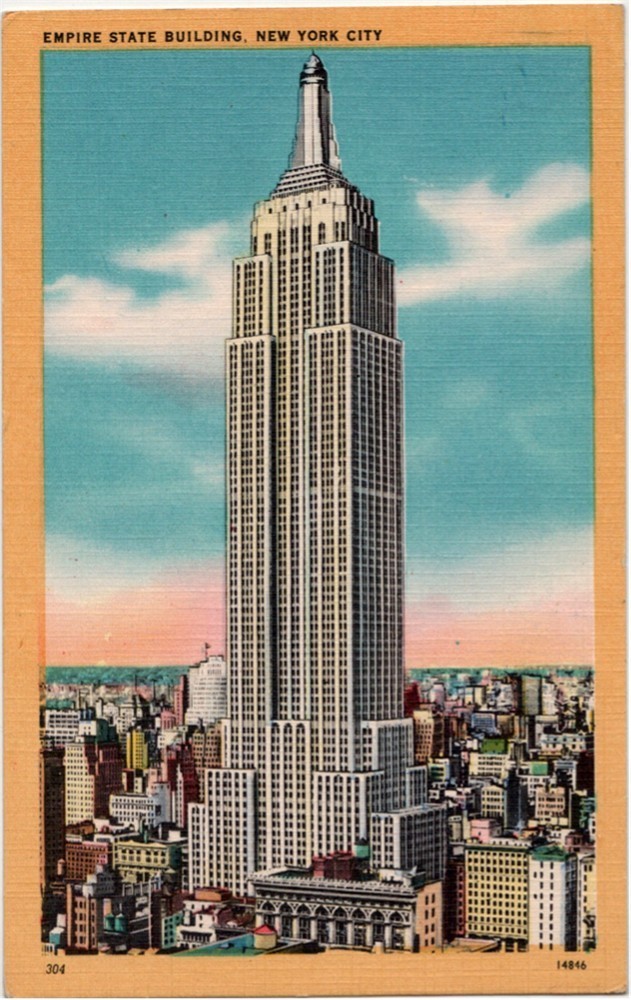 Vintage Empire State Building 7