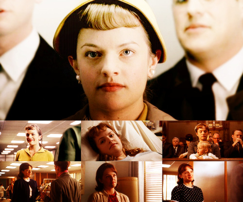 TOP 15 FEMALE TV-CHARACTERS (IN ALPHABETICAL ORDER) PEGGY OLSON (MAD MEN) Peggy: Every time something good happens, something bad happens.