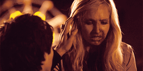 Damon: Hey. Hey, it’s ok, I can help you. Caroline: You can? Damon: Yeah. I have to.