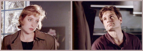 Mulder & Scully in Season 1 “Fallen Angel”