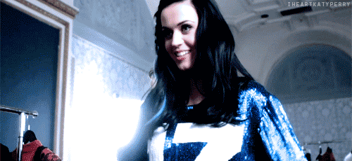 Katy: so glittery and sparkly!