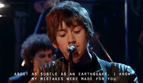 The last shadow puppets my mistakes were made for you My Mistakes Were Made For You Gifs Wifflegif