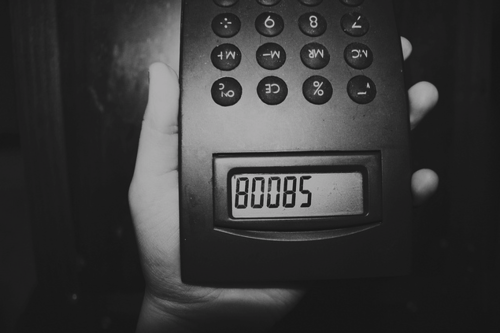 writing words with numbers on calculators isn&#8217;t even funny op